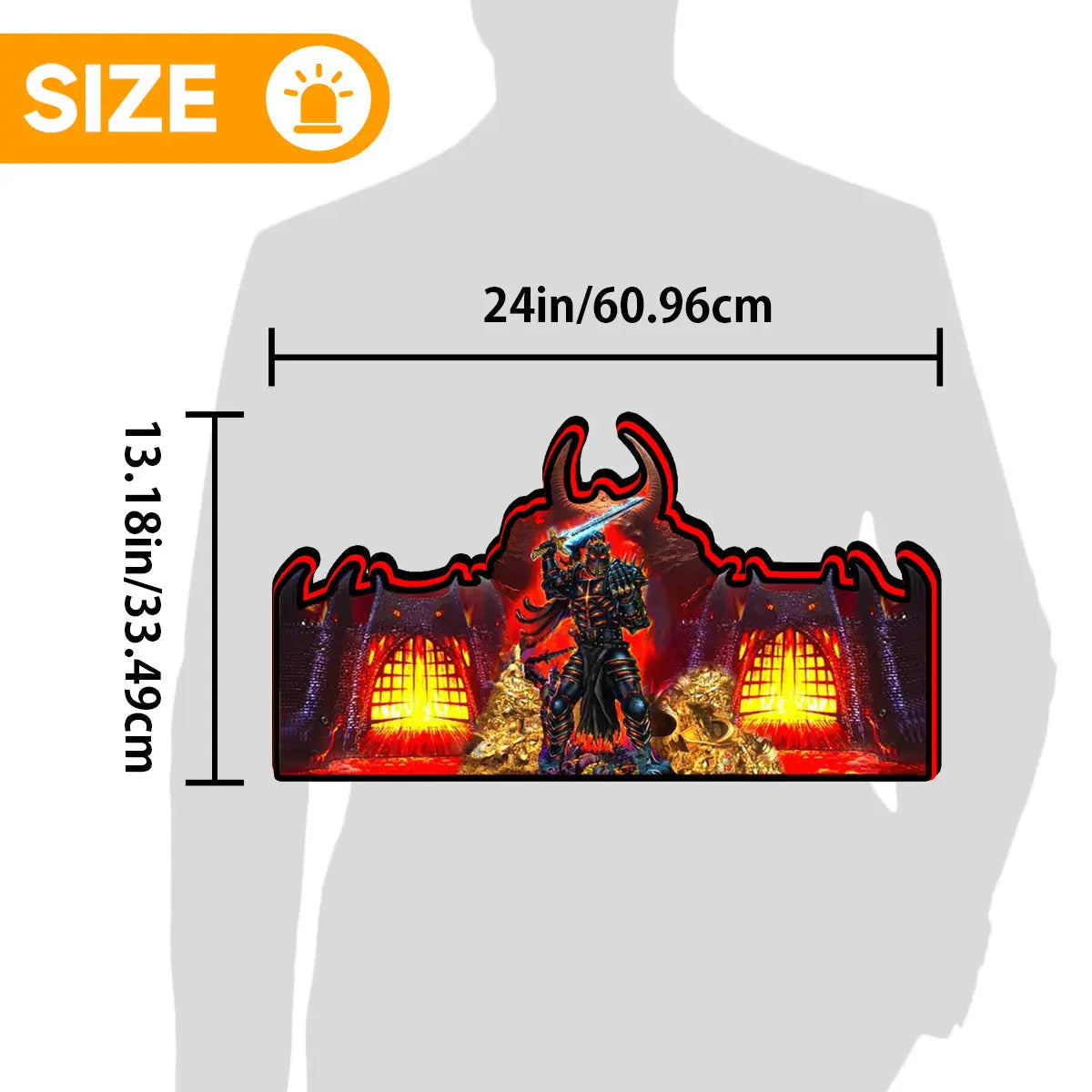 Black Knight Pinball Topper Lightbox Arcade Gaming Light box for Man's Cave FYLZGO Signs