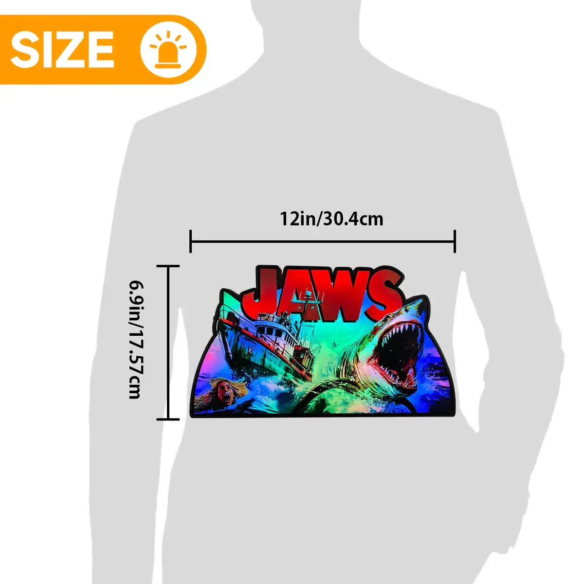 Jaws Pinball Topper, Designed for Stern Jaws Pinball 3D printed lightbox housing with RED Halo effects, LED, Dimmable, and USB powered FYLZGO Signs