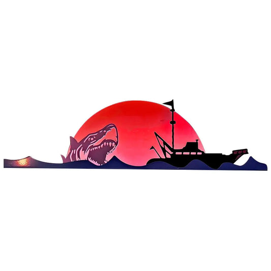 JAWS Pinball Silhouette Topper FYLZGO Signs