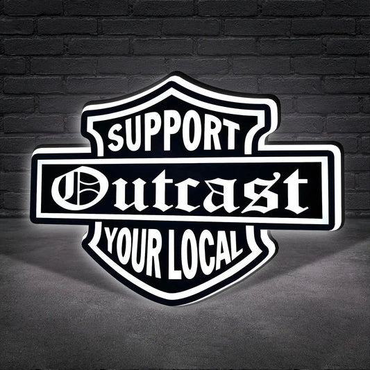 Customized 3D Printed Lightbox Lamp Light, Support Ultracash Your Local Logo 3D Printed Lightbox FYLZGO Signs