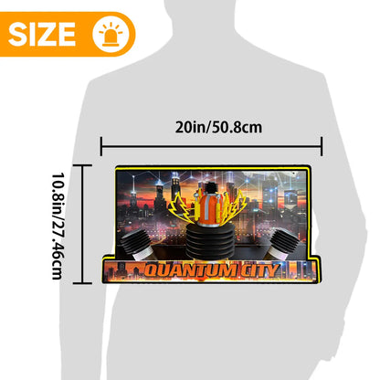 Dialed In Pinball Topper for JJP Pinball Machine, 3D Printed Lightbox USB Powered & Full Dimmable FYLZGO Signs