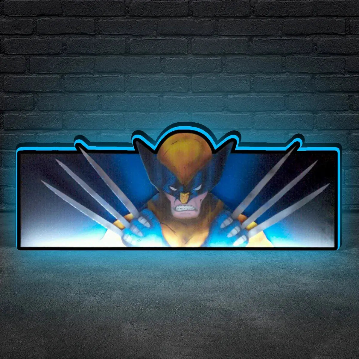 The Wolverine Led lightbox for Pinball Machine, 3D Printed Lightbox USB Powered & Full Dimmable FYLZGO Signs