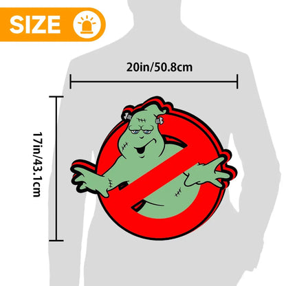 Ghostbusters Glow-in-the-dark Logo Lightbox USB Powered with Dimming Control Perfect Decor FYLZGO Signs