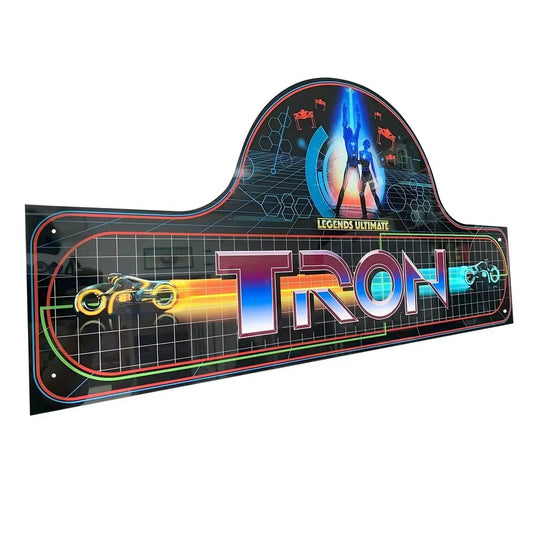Arcade1Up's Tron Arcade Pinball Acrylic LED Topper, for Tron Arcade Game Online Game Machine FYLZGO Signs