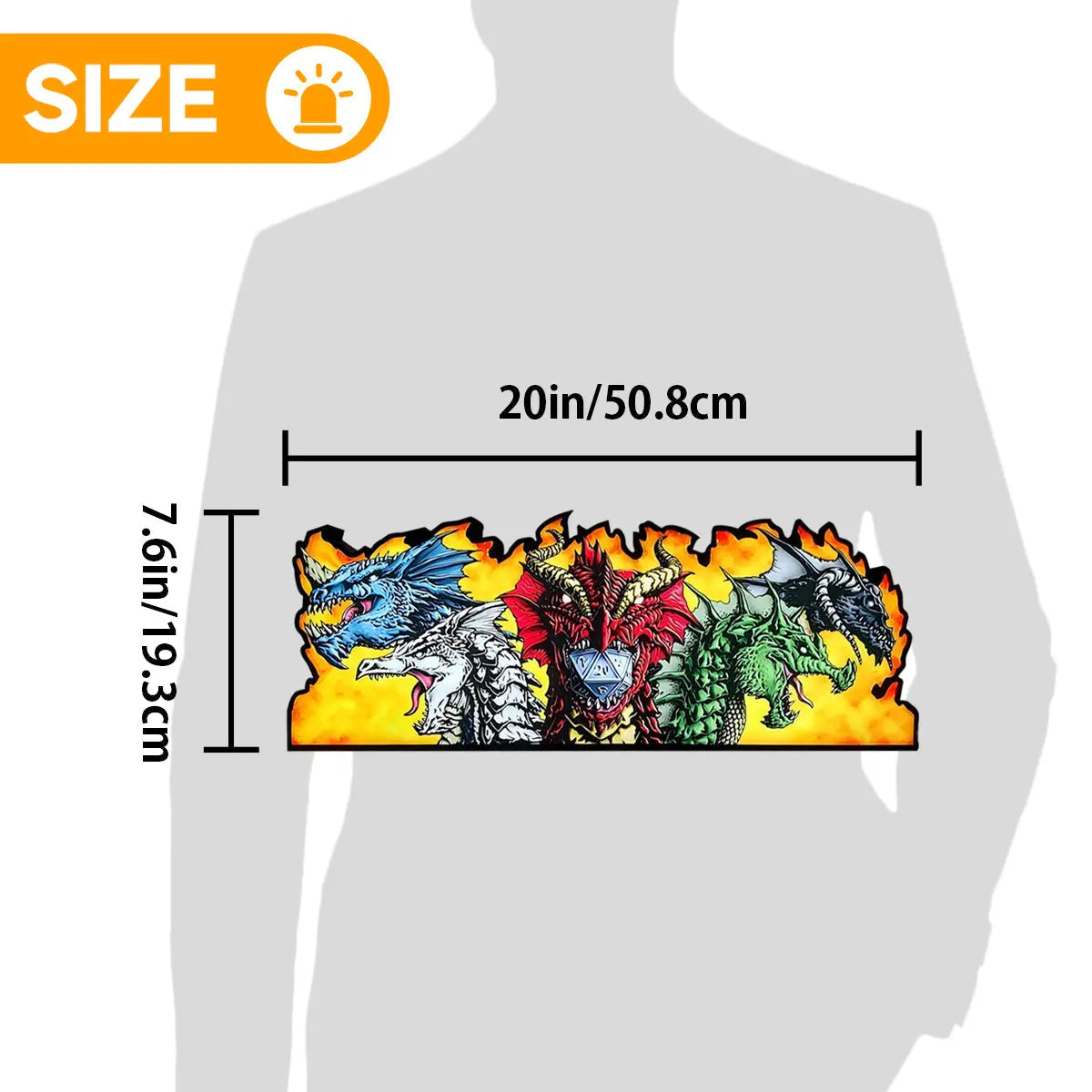 Stern DnD Dragon Topper FYLZGO Signs