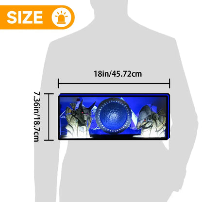 Stargate Pinball Topper Led Lightbox, USB plug Dimmer, Pinball Arcade Decor, Perfect for Game Room or Pinball Machine FYLZGO Signs