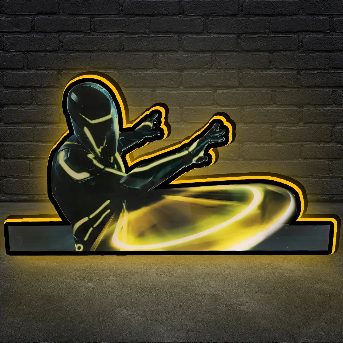 Tron Pinball Topper, 3D Printed Lightbox Powered by USB Band Dimm Wall Art Decor Man's Cave FYLZGO Signs