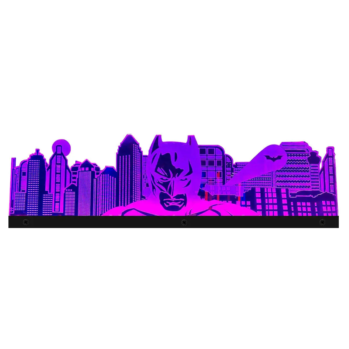 Batman (The Dark Knight) Topper 3D Acrylic LED Topper, For  Pinball Mahine, Pinball Topper FYLZGO Signs