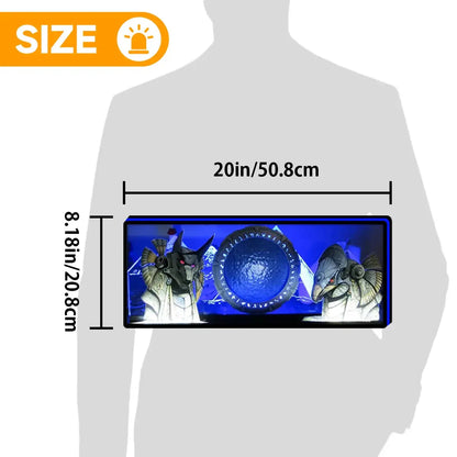 Stargate Pinball Topper Led Lightbox, USB plug Dimmer, Pinball Arcade Decor, Perfect for Game Room or Pinball Machine FYLZGO Signs