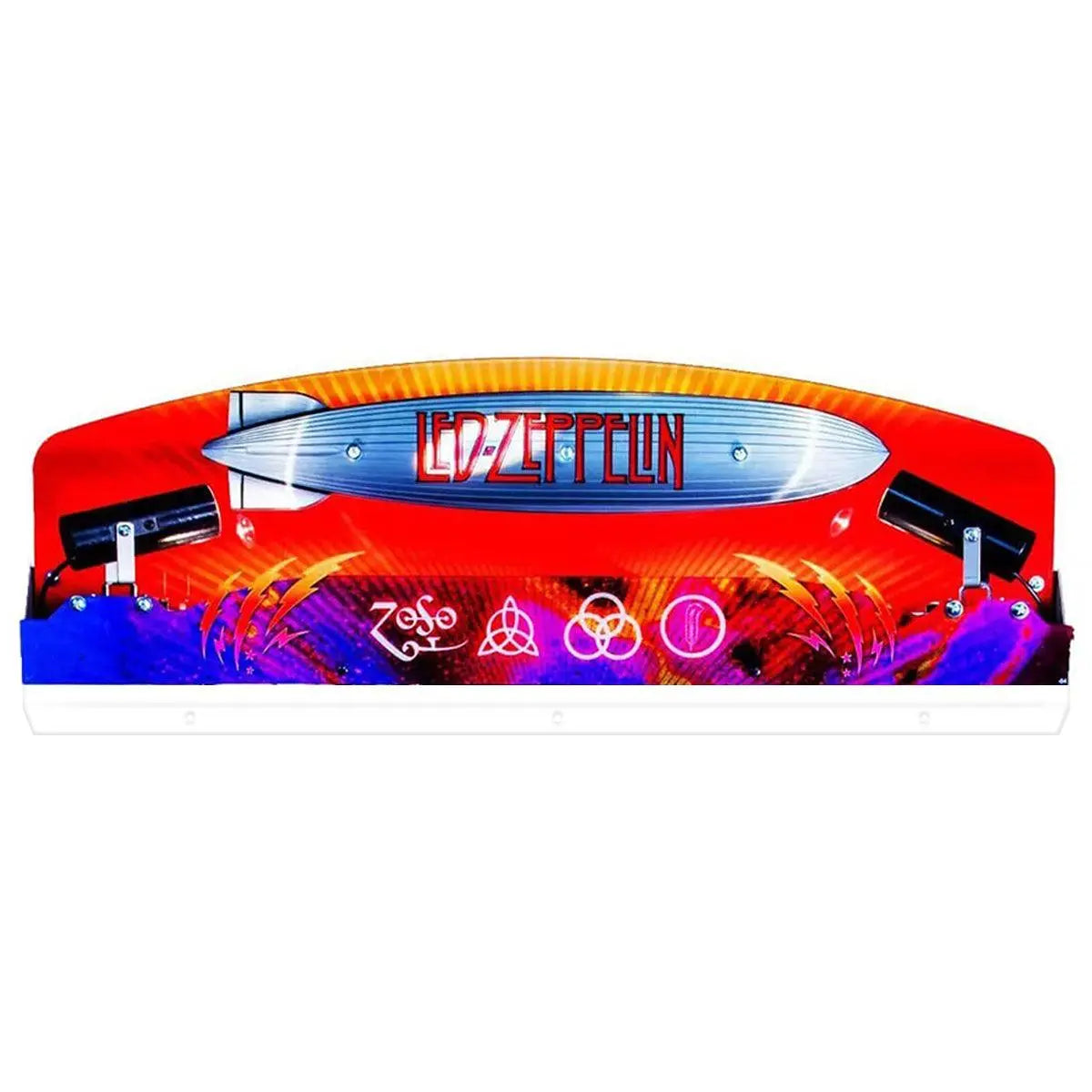 Led Zeppelin Pinball Acrylic LED Topper, for Pinball Machine, Pinball Topper FYLZGO Signs