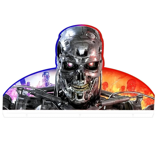 Arcade1Up's Terminator 2 Pinball Acrylic LED Topper, for Pinball Machine, Pinball Topper FYLZGO Signs