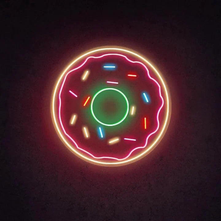 Bakery Donut Business Neon Sign - FYLZGO Signs