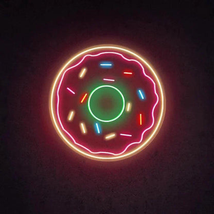 Bakery Donut Business Neon Sign - FYLZGO Signs