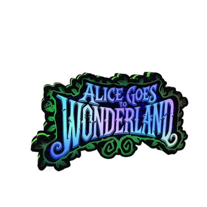Alice Goes To Wonderland 3D Printed Lightbox Alice LED Pinball Topper NEOUNIK