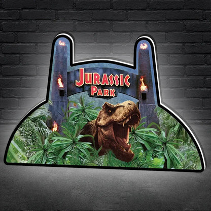 Topper for the Legends Pinball Jurassic Park Pinball Topper Led Lightbox, USB plug Dimmer, Pinball Arcade Decor, Perfect for Game Room or Pinball Machine FYLZGO Signs