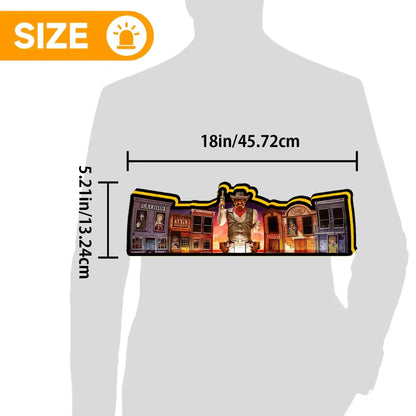 Cactus Canyon Special Edition Topper, Video Game Machine LED Lightbox , Pinball Arcade Decor, Special Edition Plus Topper for CGC Pinball Machine FYLZGO Signs