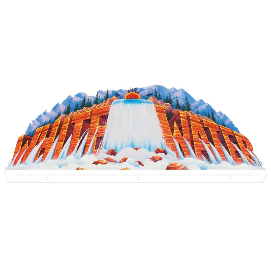 White Water Topper 3D Acrylic LED Topper, for White Water Flipper, The Williams Pinball machine, Pinball Topper FYLZGO Signs