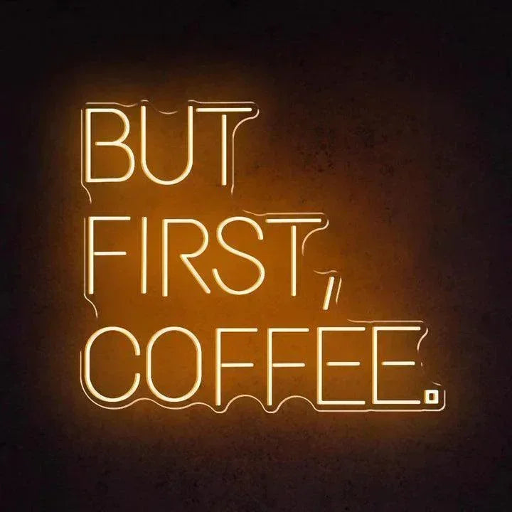 But First Coffee Business Neon Sign LED Sign Club
