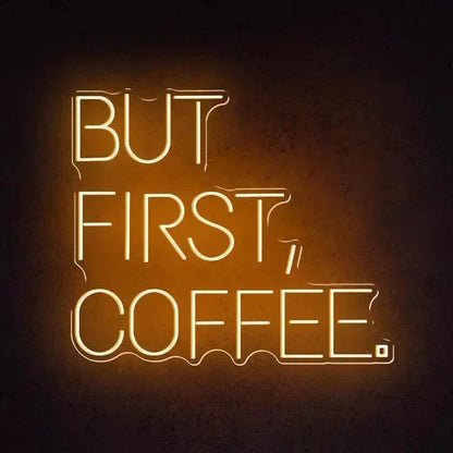 But First Coffee Business Neon Sign LED Sign Club