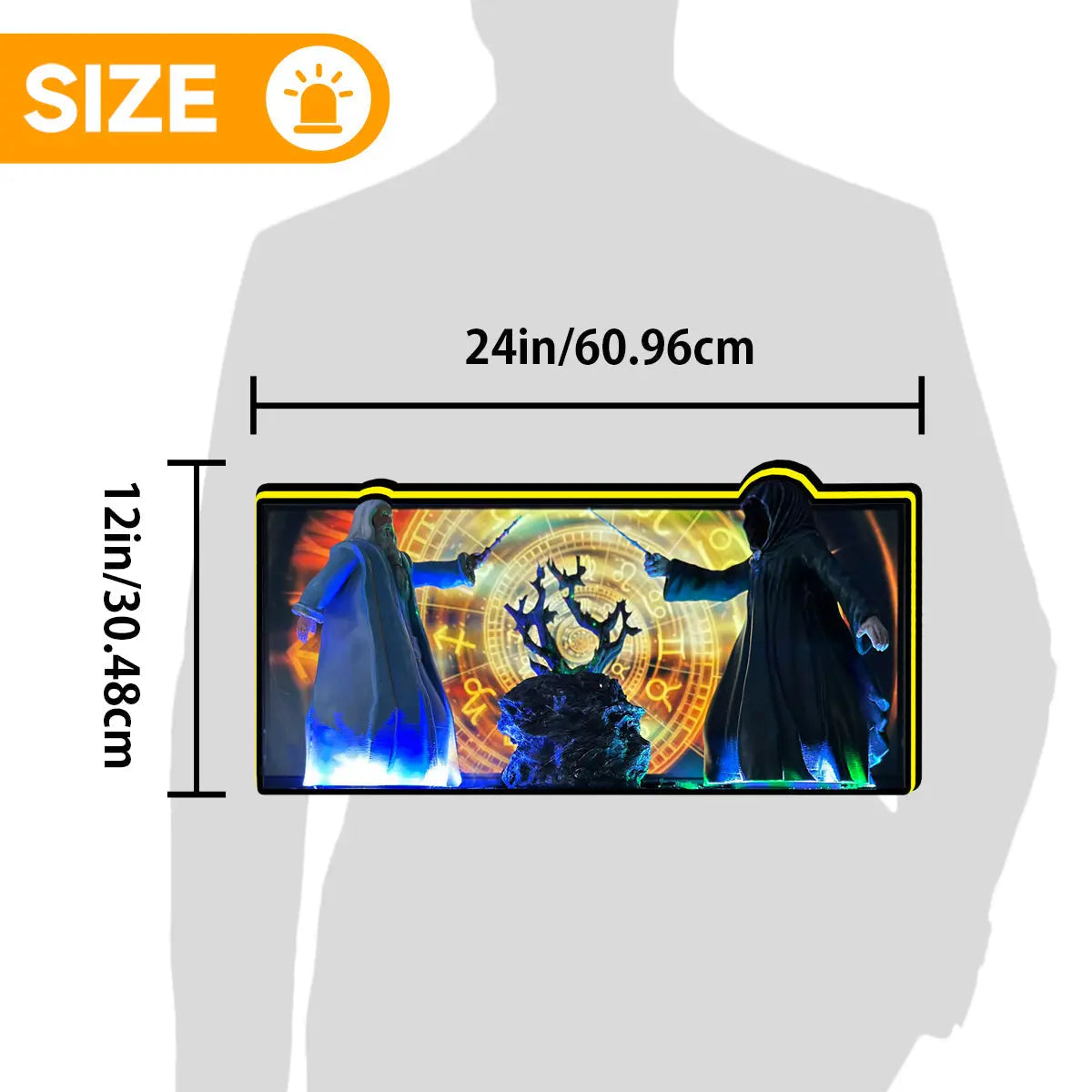 Topper for Harry Potter JJP Pinball, 3D Printed Lightbox USB Powered & Full Dimmable FYLZGO Signs