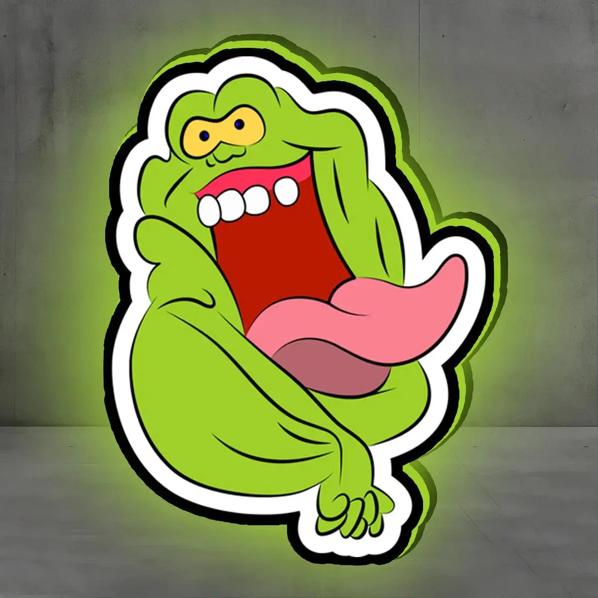 Ghostbusters Slimer 3D Lightbox USB Powered with Dimming Control Perfect Decor FYLZGO Signs