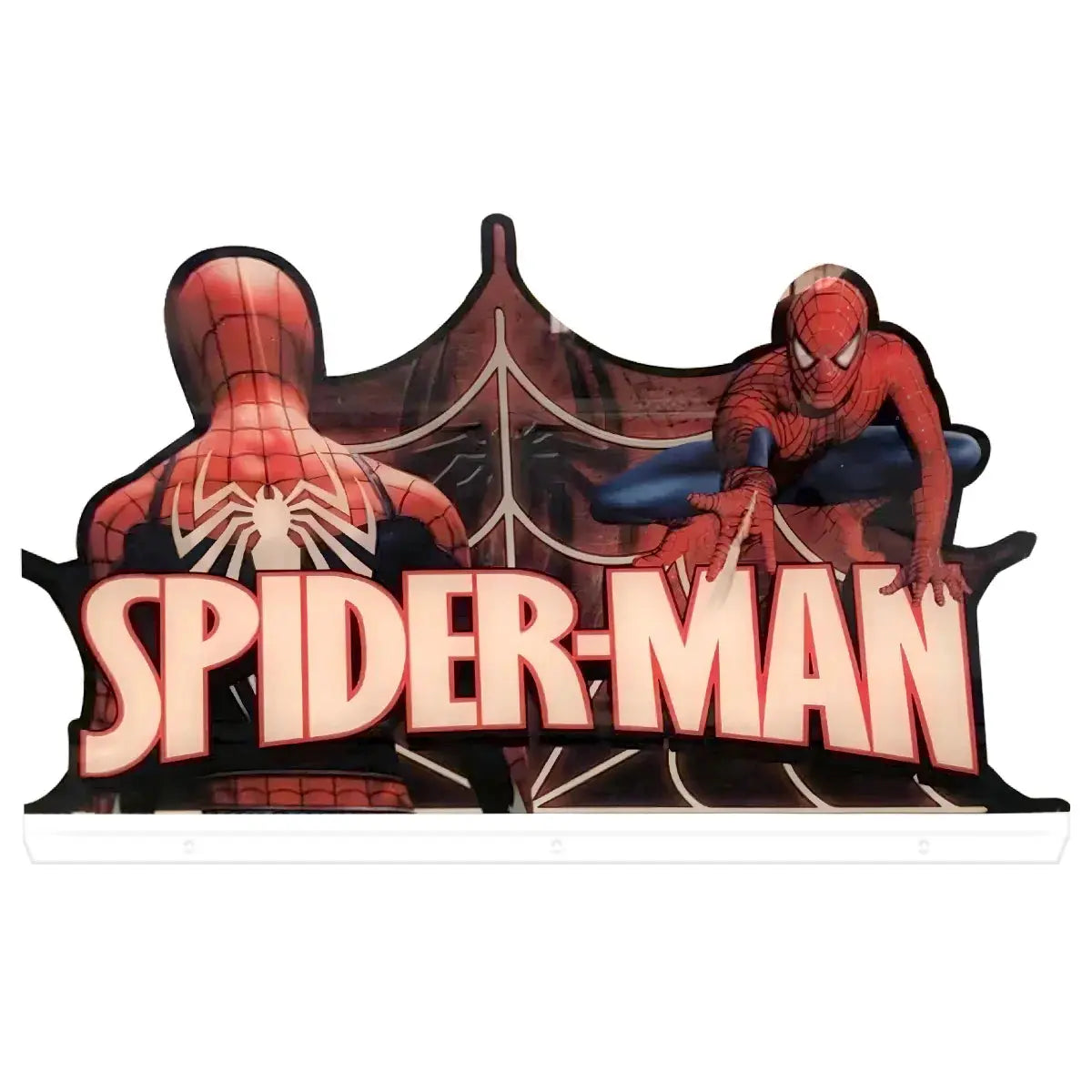 Spider-Man Topper 3D Acrylic LED Topper, For Stern Pinball Machine, Pinball Topper FYLZGO Signs