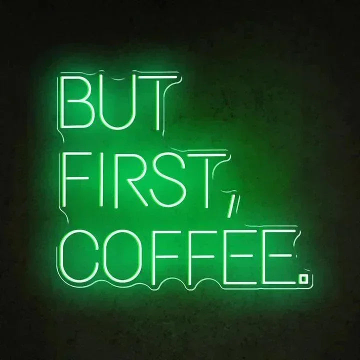 But First Coffee Business Neon Sign LED Sign Club