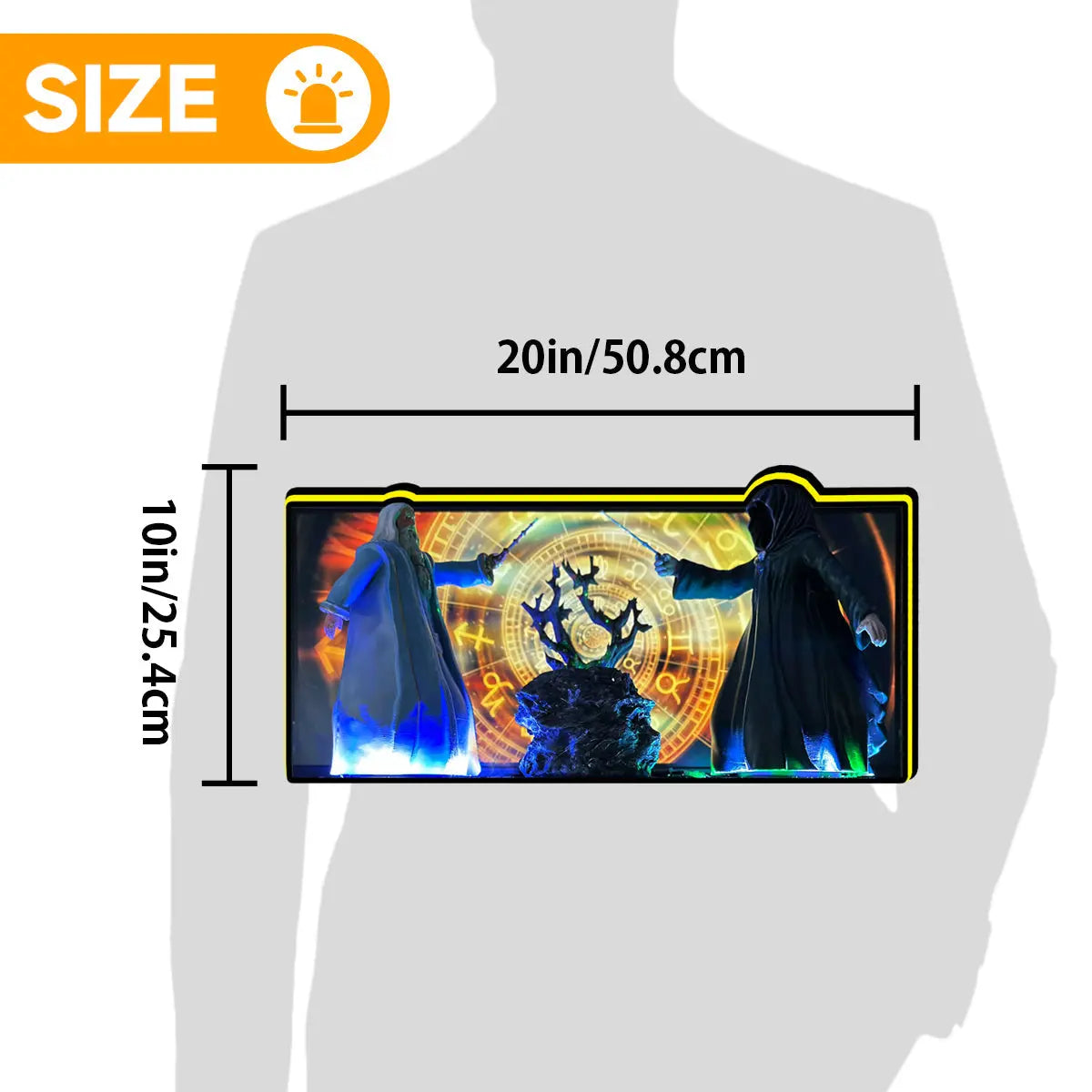 Topper for Harry Potter JJP Pinball, 3D Printed Lightbox USB Powered & Full Dimmable FYLZGO Signs