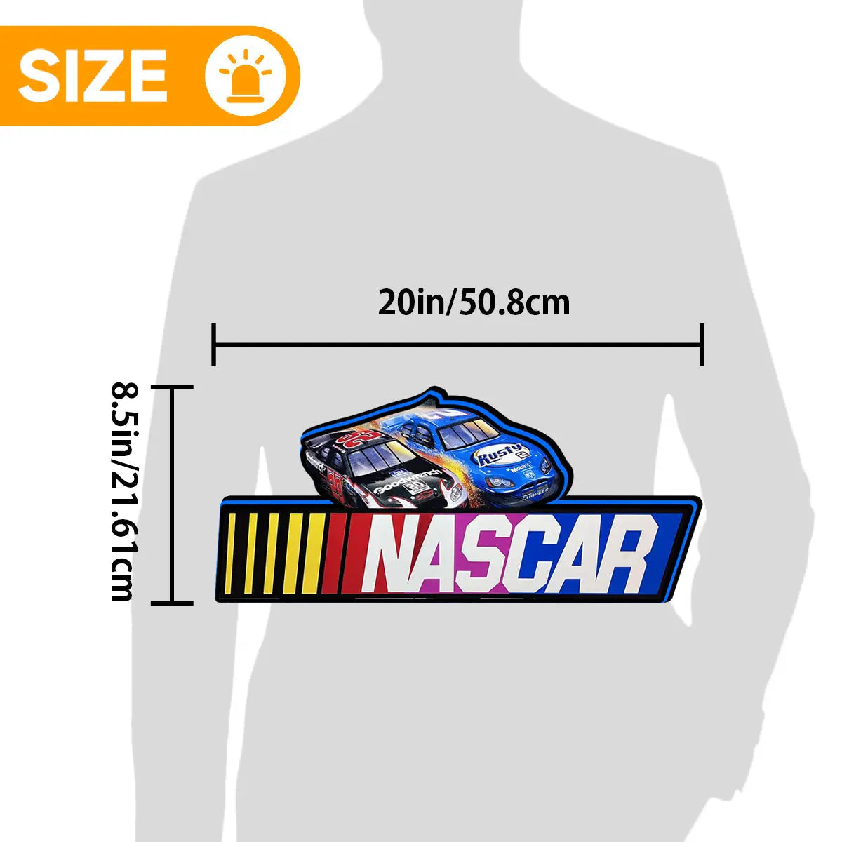 NASCAR Pinball Topper Lightbox Arcade Gaming Light box for Man's Cave FYLZGO Signs