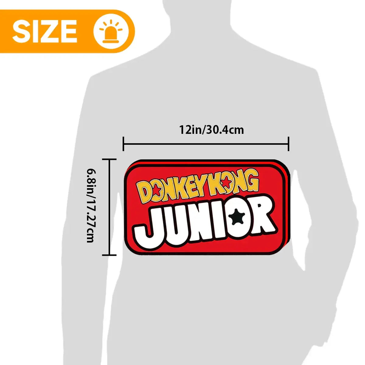 Donkey Kong Junior 3D Printed LED Lightbox for Gaming Room Decor, Classic Arcade Gaming Lightbox FYLZGO Signs