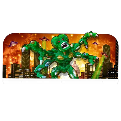 Attack from Mars Pinball Acrylic LED Topper, for CGC Pinball Machine, Arcade 1up Pinball Topper FYLZGO Signs