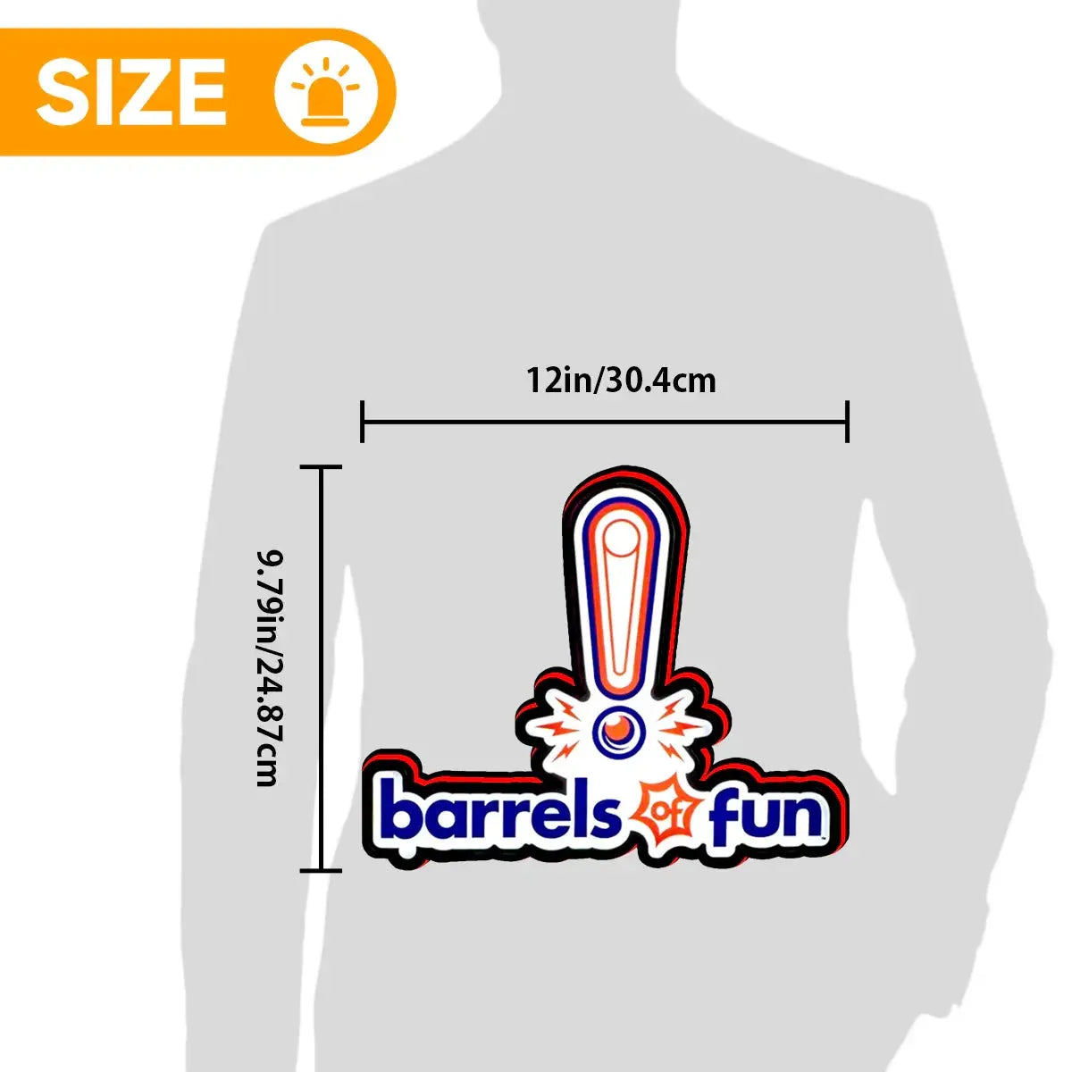 Barrles Fun Logo Led lightbox for Pinball Machine, 3D Printed Lightbox USB Powered & Full Dimmable FYLZGO Signs