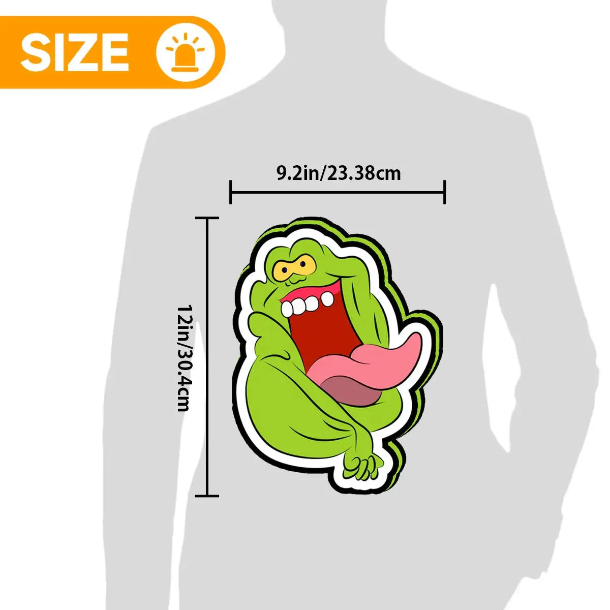 Ghostbusters Slimer 3D Lightbox USB Powered with Dimming Control Perfect Decor FYLZGO Signs