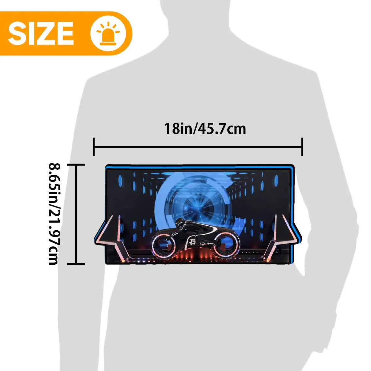 NEW TOPPER 2025 for STERN PIN TRON Legacy Tron Pinball Topper, 3D Printed Lightbox Powered by USB Band Dimm Man's Cave FYLZGO Signs