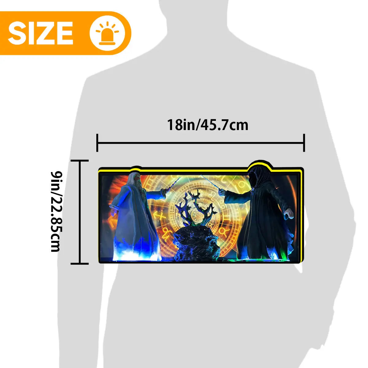 Topper for Harry Potter JJP Pinball, 3D Printed Lightbox USB Powered & Full Dimmable FYLZGO Signs