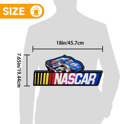 NASCAR Pinball Topper Lightbox Arcade Gaming Light box for Man's Cave FYLZGO Signs
