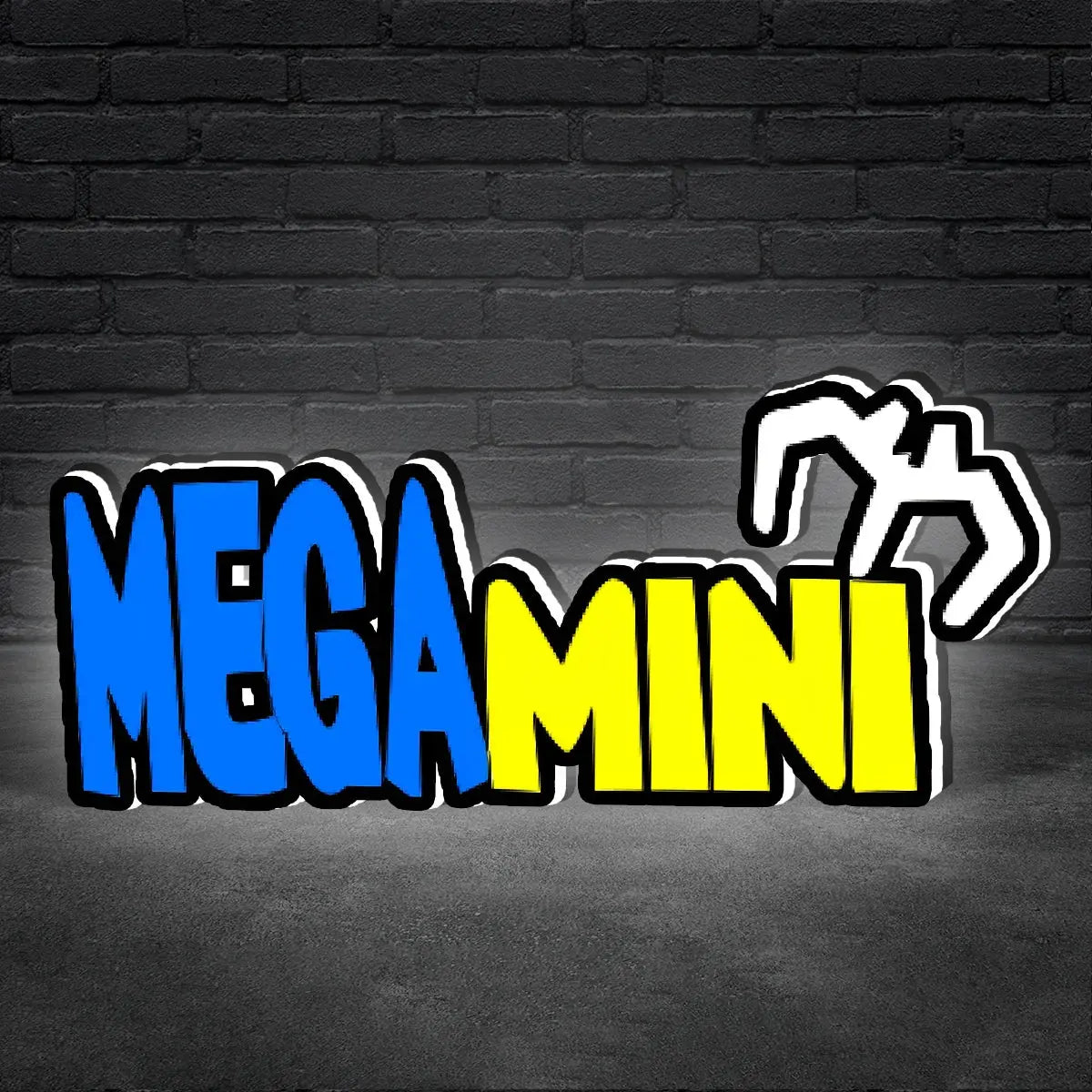 Mega Mini Topper 3D Pinted Lightbox for Claw Machine, Mage Mini claw machine Topper FYLZGO Signs