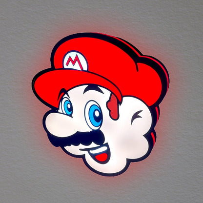 Custom Neon Super Mushroom LED Lightbox SVG Teenager Kids Gift Decor Night Light FYLZGO Signs