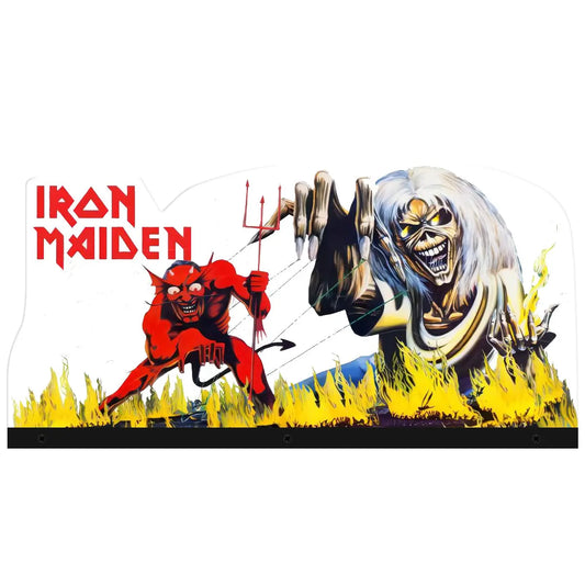 Iron Maiden Pinball Topper Acrylic RGB LED Topper, For Stern Pinball Machine FYLZGO Signs