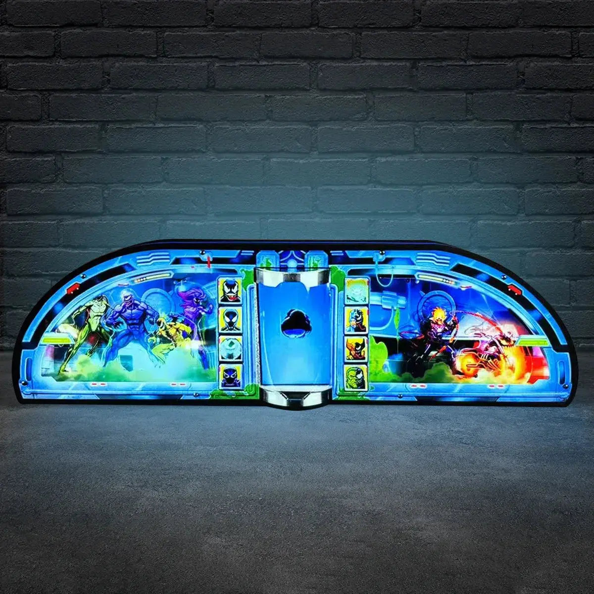 New Arrival Venom Pinball Topper LED Light Box Fully Darkable USB Powered, Pinball Arcade Decor FYLZGO Signs
