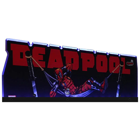 New Arrival Deadpool Pinball Topper 3D Acrylic LED Topper, for Stern Pinball Machine, Pinball Topper FYLZGO Signs