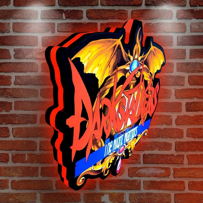 The Night Warriors Darkstalkers 3D Printed LED Lightbox FYLZGO Signs