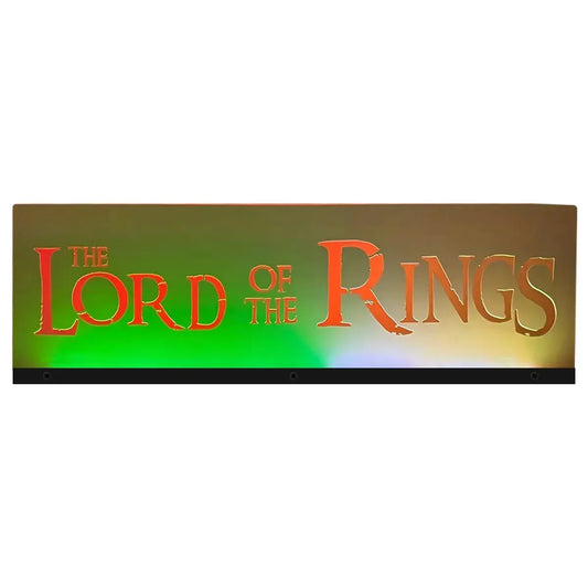 The Lord of the Rings Acrylic RGB LED Topper, for Pinball Machine, Pinball Topper FYLZGO Signs