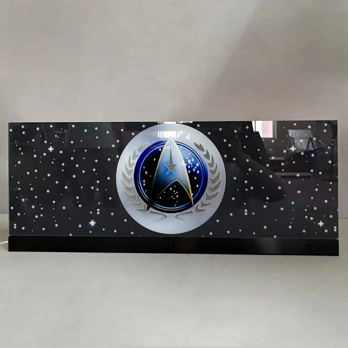 Star Trek Pinball Topper, Pinball topper 3D Acrylic LED Topper, for Bally Pinball Machine, Pinball Topper FYLZGO Signs