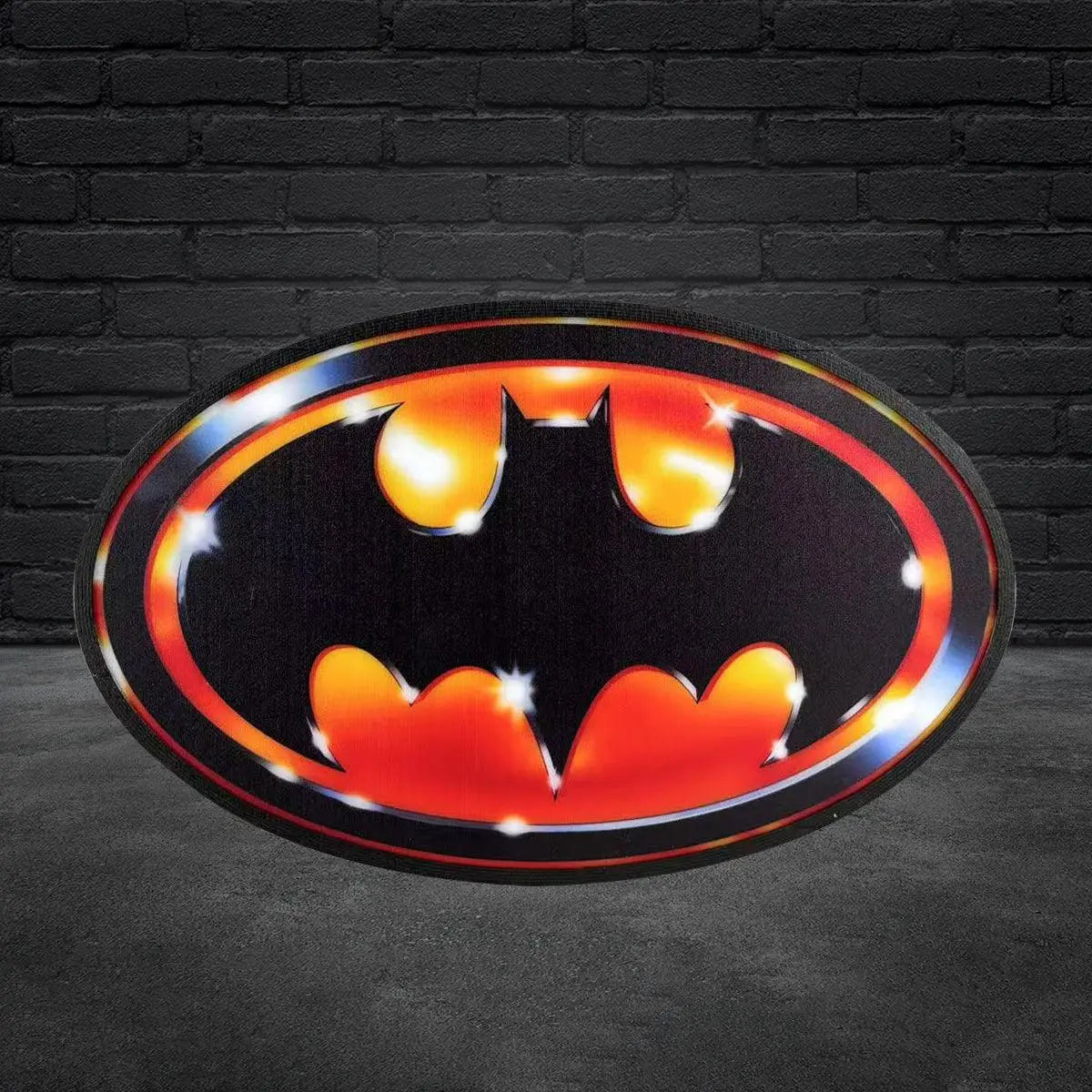 Batman 1989 Logo classic 3D Printed Light Box Fully Dimmable Great For Night Light FYLZGO Signs
