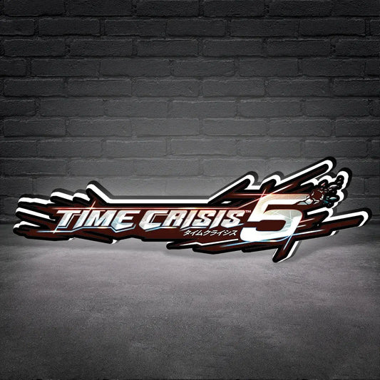 Crisis 5 3D Printed LED Lightbox for Gaming Room Decor FYLZGO Signs