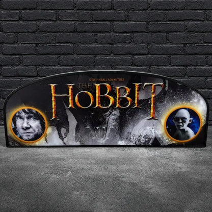 The Hobbit Pinball Topper LED Lightbox for Jersey Jack Pinball Machine, 3D Printed Lightbox Rock Your Game FYLZGO Signs