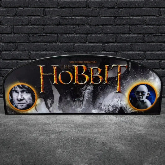 The Hobbit Pinball Topper LED Lightbox for Jersey Jack Pinball Machine, 3D Printed Lightbox Rock Your Game FYLZGO Signs