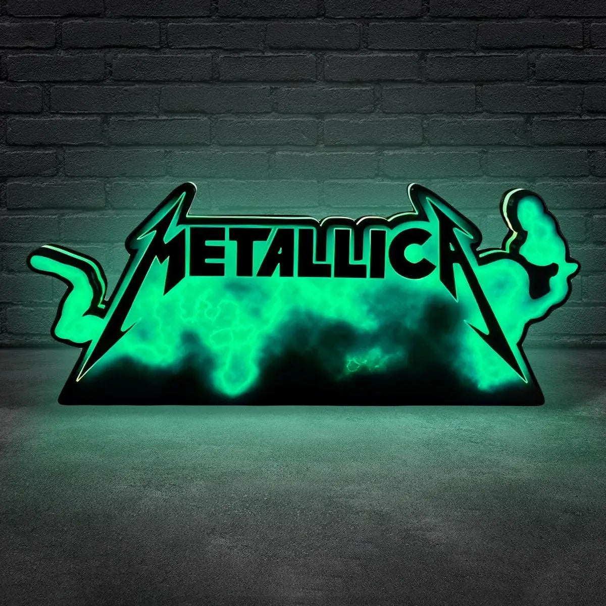 The Metallica Pinball LED Lightbox, The Metallica Pinball Topper, USB powered and with Dimming Function, design for Stern Pinball FYLZGO Signs