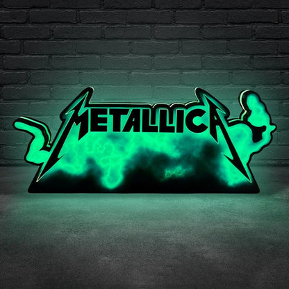 The Metallica Pinball LED Lightbox, The Metallica Pinball Topper, USB powered and with Dimming Function, design for Stern Pinball FYLZGO Signs